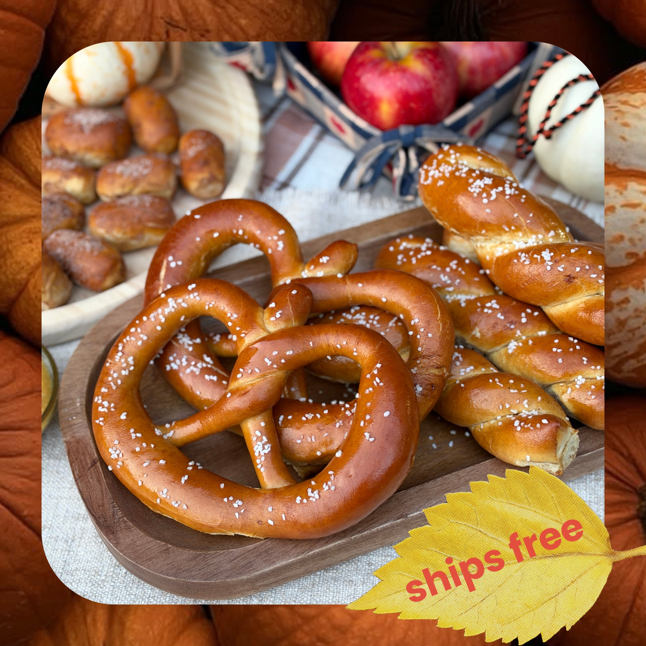 Pumpkin Pretzel Box (ships 10/26-10/28)