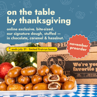 stuffed soft pretzel nuggets november preorder 🍂