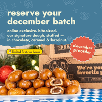 stuffed soft pretzel nuggets december preorder ❄️