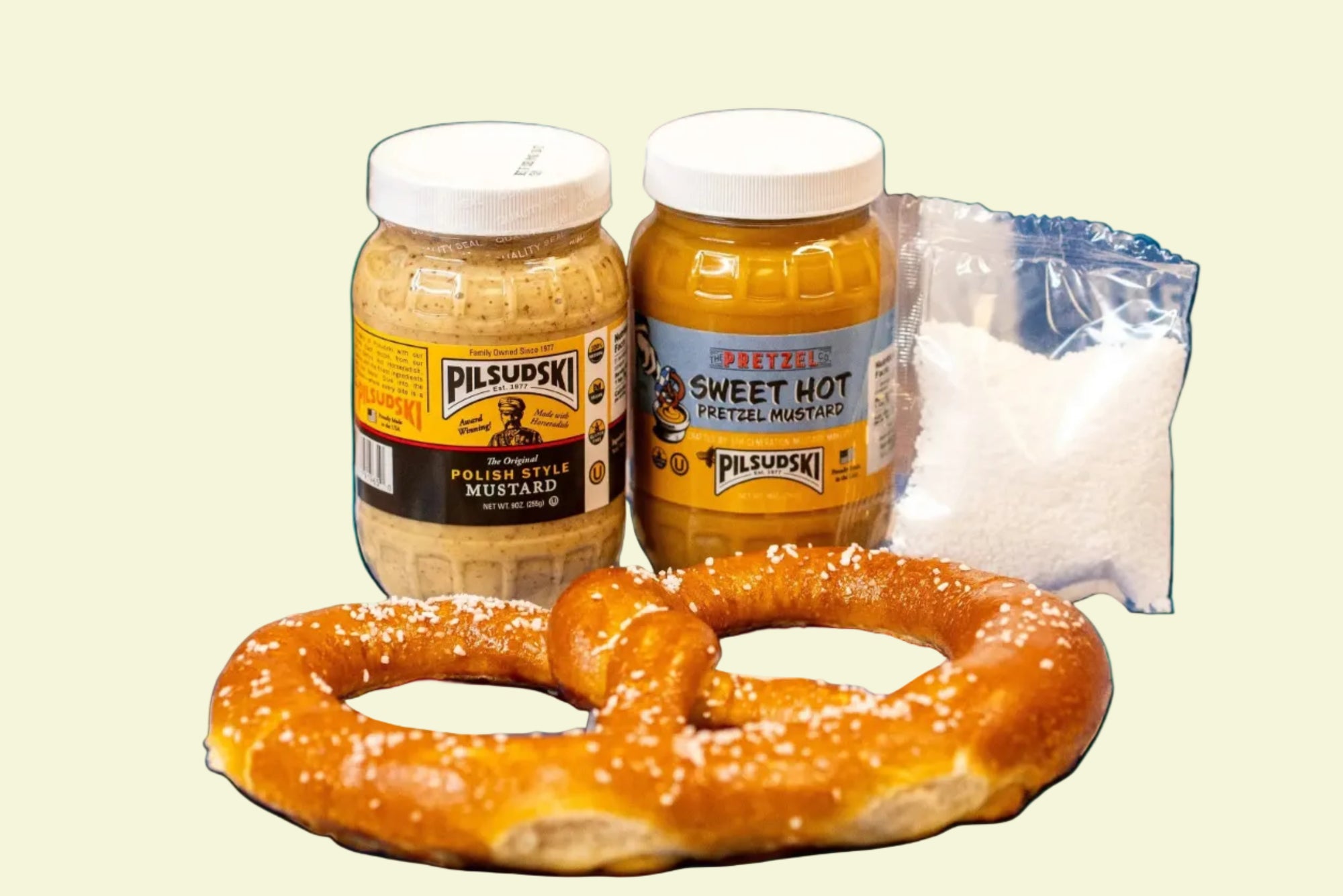 Pretzel Day Bundle: Free Shipping + Free Sweet Hot Mustard