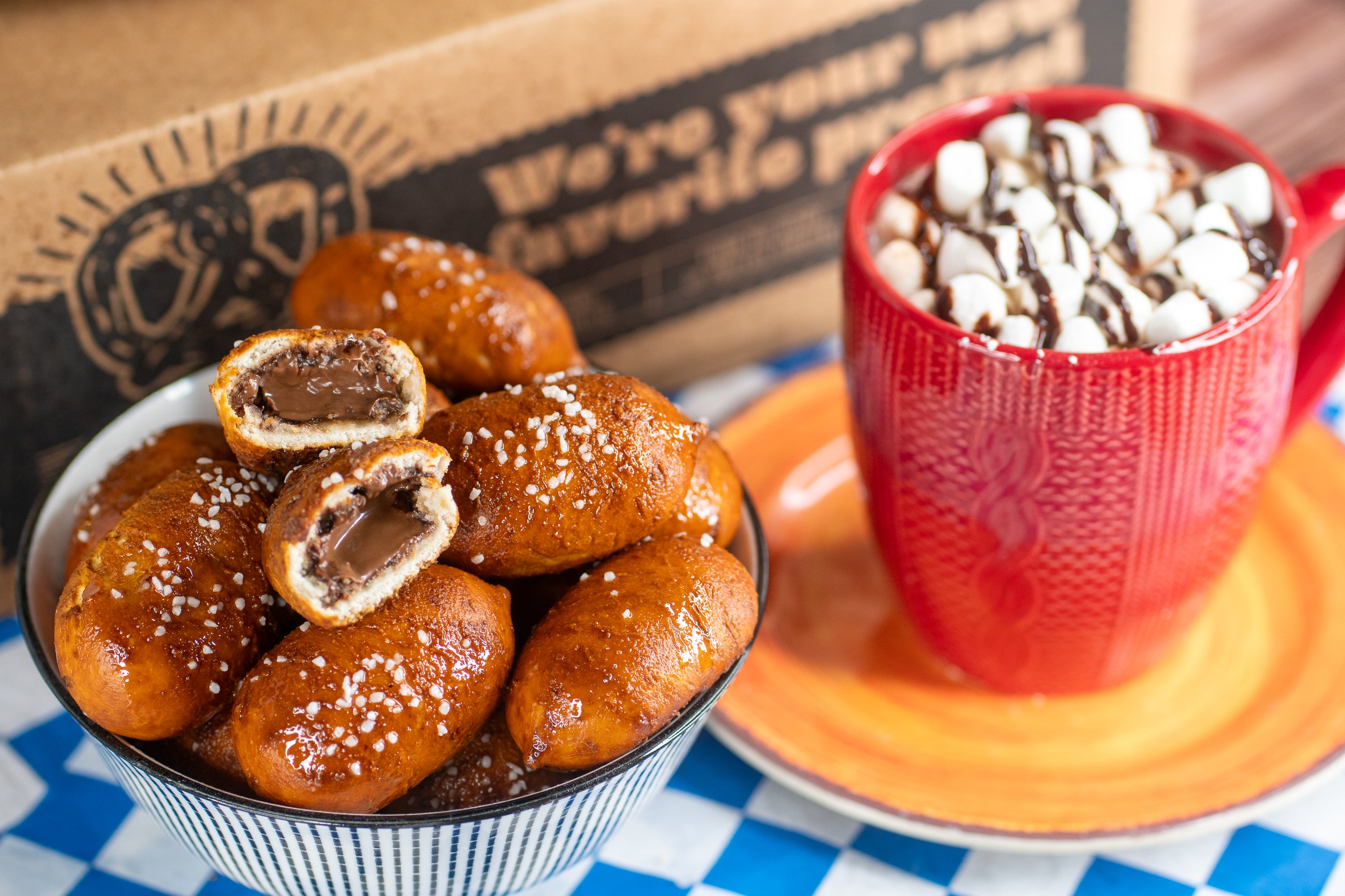 stuffed soft pretzel nuggets november preorder 🍂