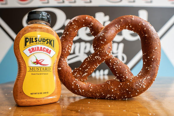 Pilsudski Sriracha Mustard - The Pretzel Company