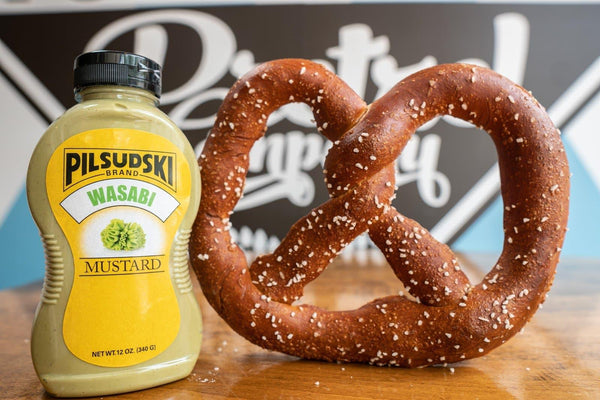 Pilsudski Wasabi Mustard - The Pretzel Company